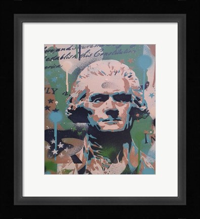 Framed Jefferson Print