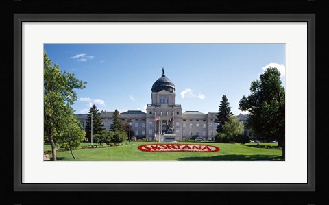 Framed Montana State Capitol, Helena, Montana Print