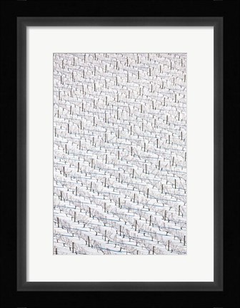 Framed Aerial View of Aquidneck Island, Newport, Rhode Island Print