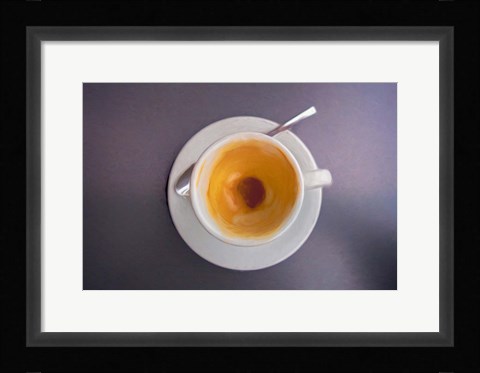 Framed Finished Espresso, Baden-Wurttemberg, Germany Print