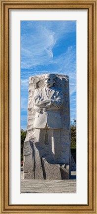 Framed Martin Luther King Jr. Memorial at West Potomac Park, Washington DC Print