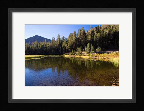 Framed Virginia Lakes, Bishop Creek Canyon, California Print