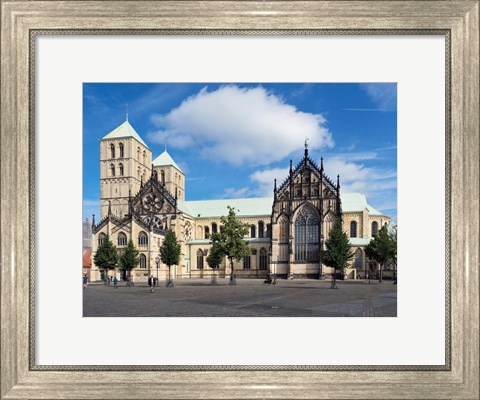 Framed Munster Cathedral, Munster, Germany Print