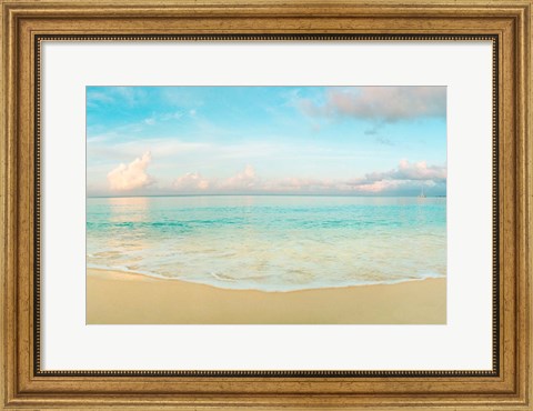 Framed Seven Mile Beach, Grand Cayman, Cayman Islands Print