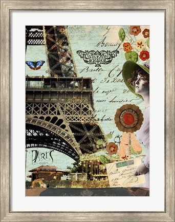 Framed Paris Dream Scape Print