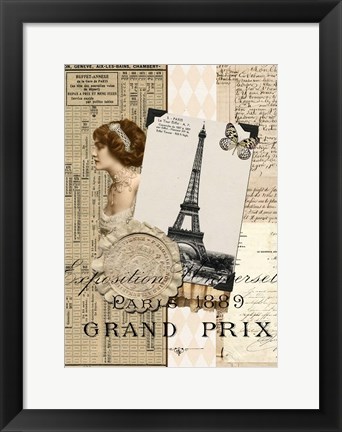 Framed Paris Expo Print