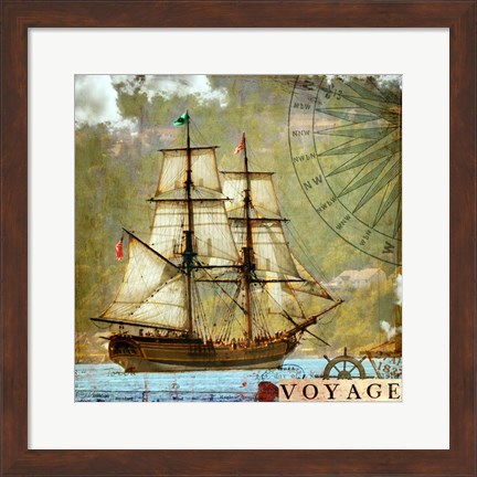 Framed Voyage Print