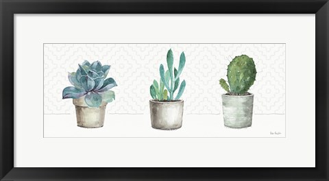 Framed Mixed Greens XLVIII Print