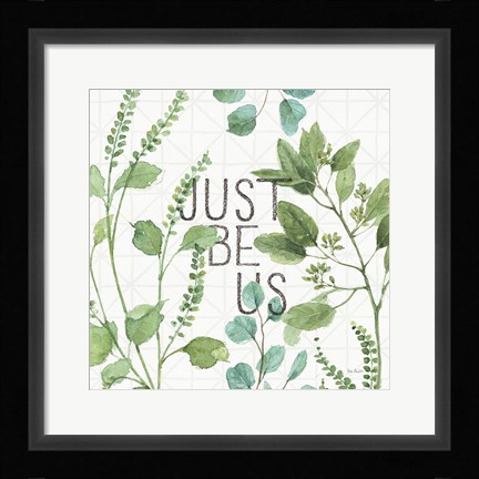 Framed Mixed Greens LXV Print