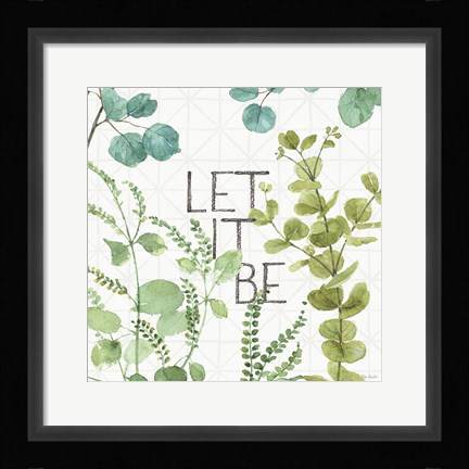 Framed Mixed Greens LXVI Print