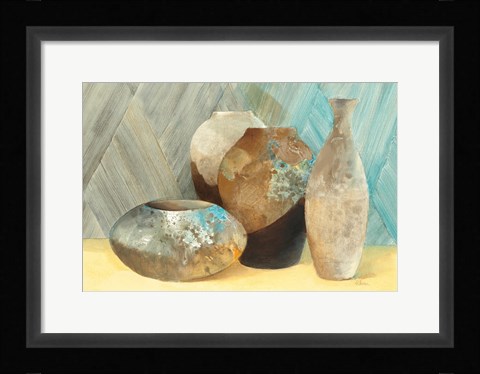 Framed Raku Study III Crop Print