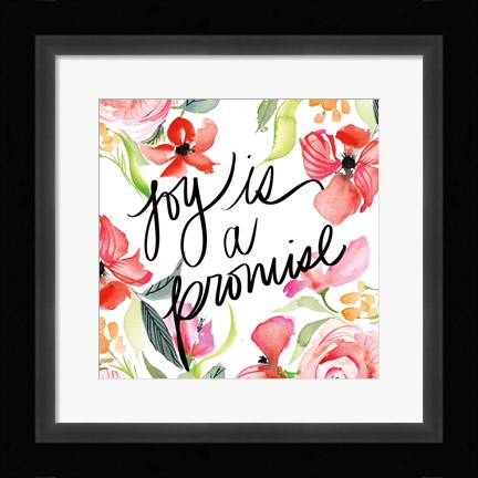 Framed Bloom to Remember I Print