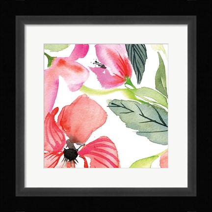 Framed Bloom to Remember III Print