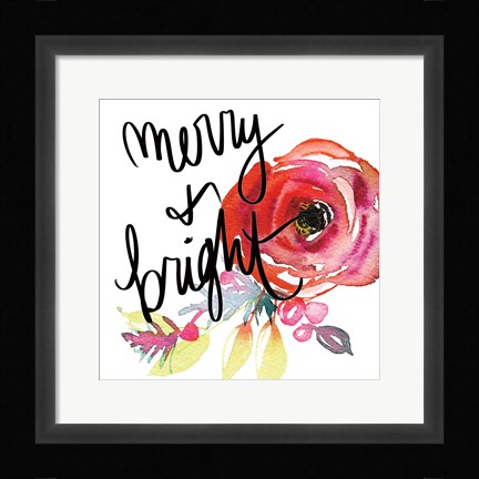 Framed Scarlett O Christmas IV Print