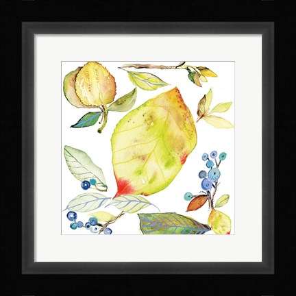 Framed Harvest Rush I Print