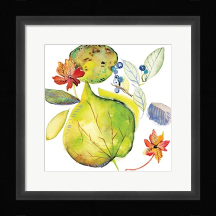 Framed Harvest Rush II Print