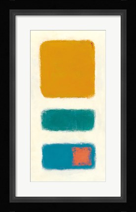 Framed Isole Panel II Print