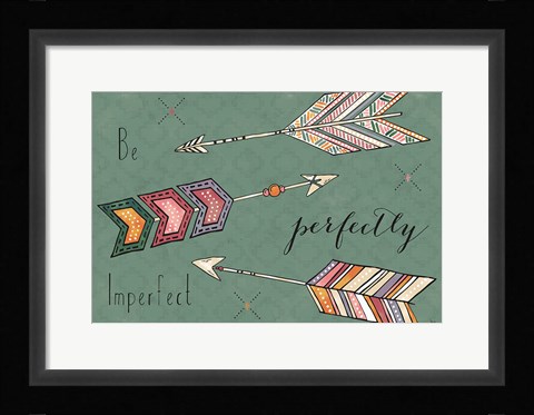 Framed Spectrum I Dark Print