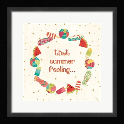Framed Fun in the Sun VI Print