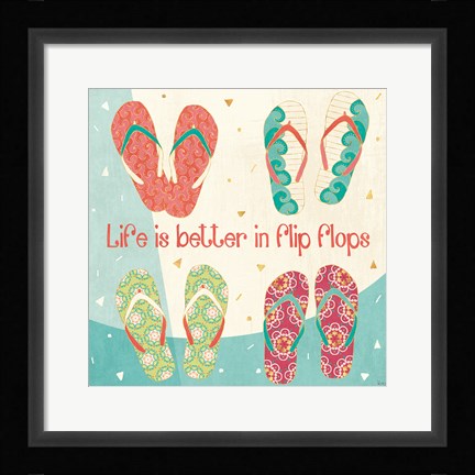 Framed Fun in the Sun III Print