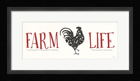 Framed Otomi Farm X Print