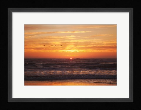 Framed At Days End II Print