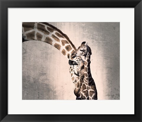 Framed Mother and Son Print
