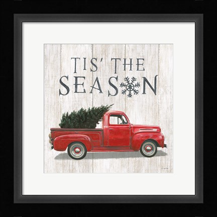 Framed Christmas Affinity XI Print