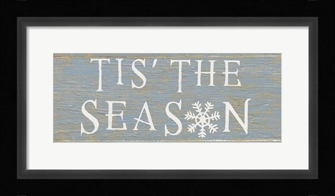 Framed Christmas Affinity IV Grey Print