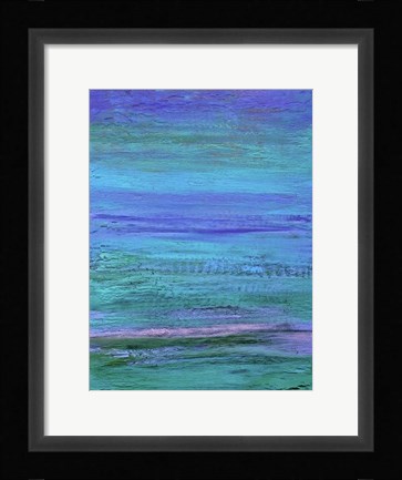 Framed Flower Fields Print