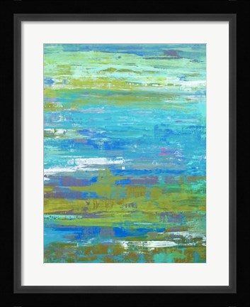 Framed Waterlily Inspired Print