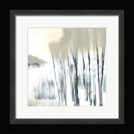 Framed Winter Woods I Print