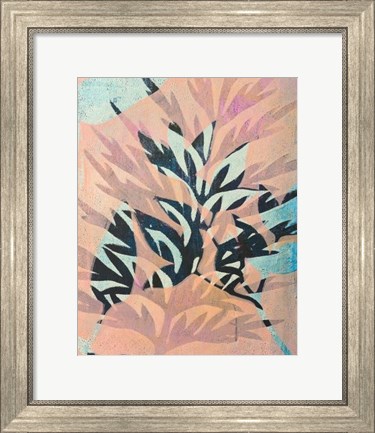 Framed Silk Oak Print