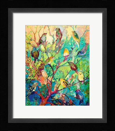 Framed I Am the Place of Refuge Print