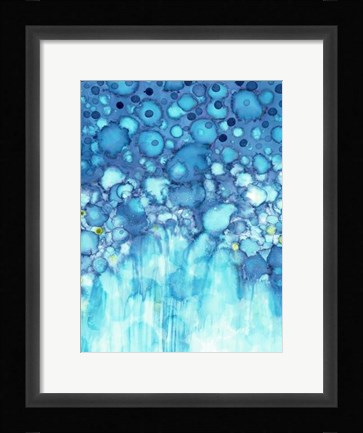 Framed Let it Rain Print