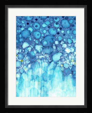 Framed Let it Rain Print