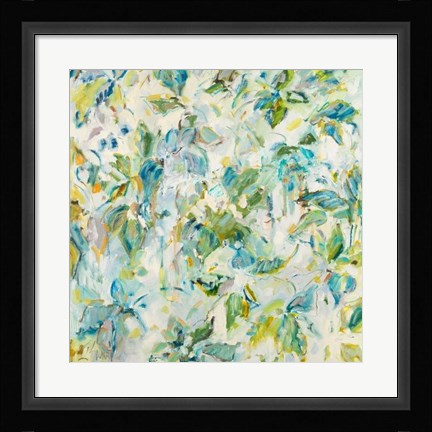 Framed Falling Leaves Print