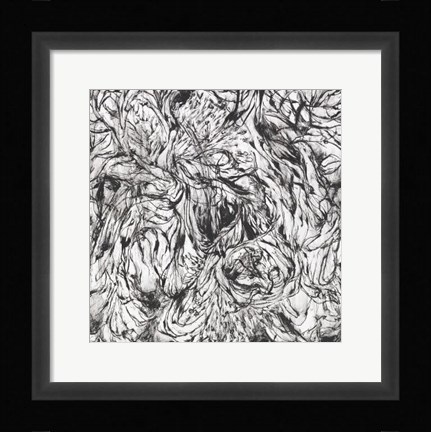 Framed Flourish Print