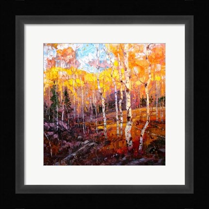 Framed October Glory Print