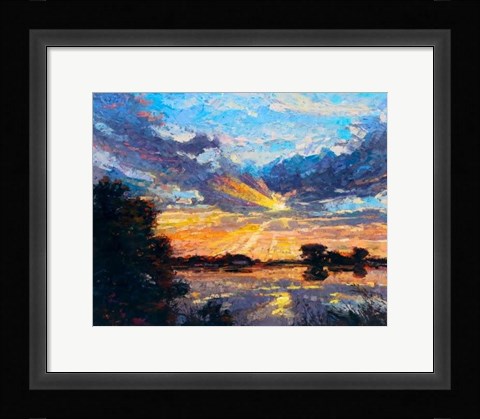 Framed Sunset Print
