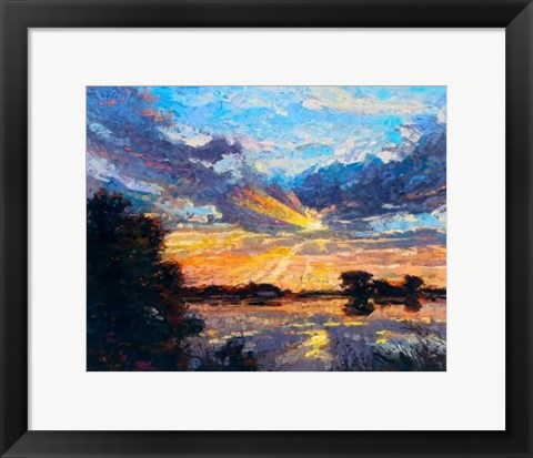 Framed Sunset Print