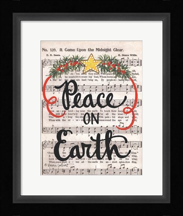 Framed Peace on Earth Print