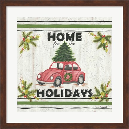 Framed VW Holiday Print