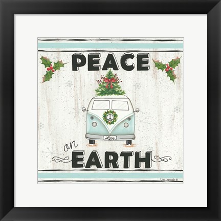Framed Peace on Earth Print