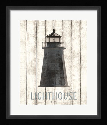 Framed Lighthouse Print