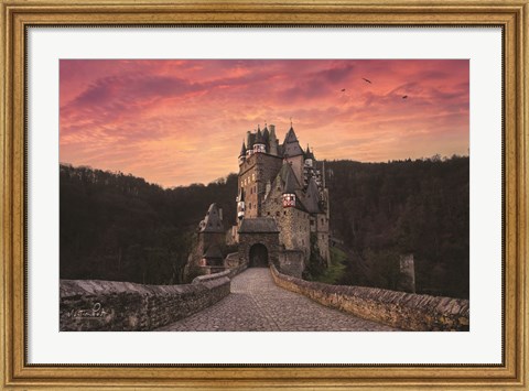 Framed Burg Eltz Print