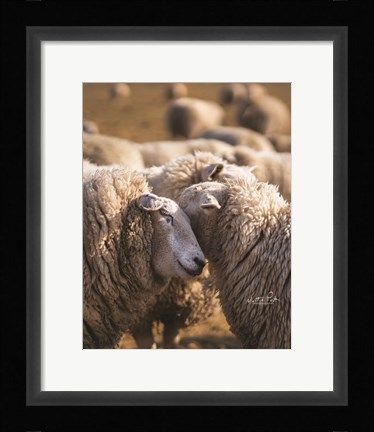 Framed Love Will Conquer All Print