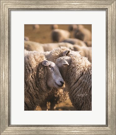 Framed Love Will Conquer All Print
