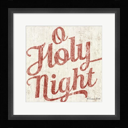 Framed O Holy Night Print