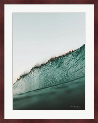 Framed Peaceful Wave Print
